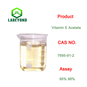 CAS 7695-91-2 HUILE D&#39;ACÉTATE DE VITAMINE E C31H52O3